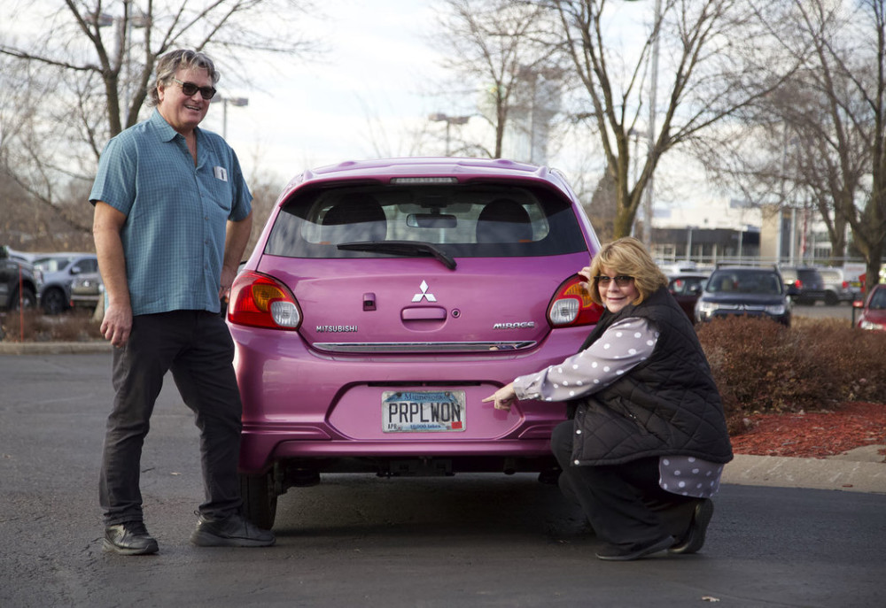 2014 Mitsubishi Mirage, in which they racked up an incredible 414,000 miles