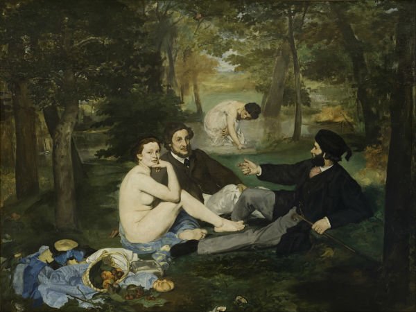 Piknikai sulaukia ir žinomų menininkų dėmesio. Pavyzdžiui, piknikas pavaizduotas žymiajame prancūzų tapytojo paveiksle„Pusryčiai ant žolės“. Koks tai tapytojas?
