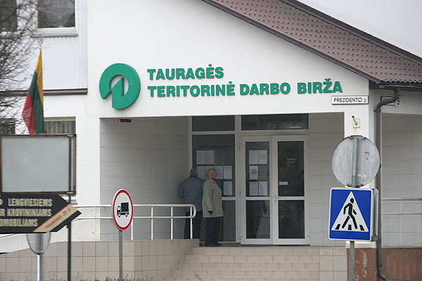Tauragės darbo birža (nuotr. “Tauragės kurjeris“)
