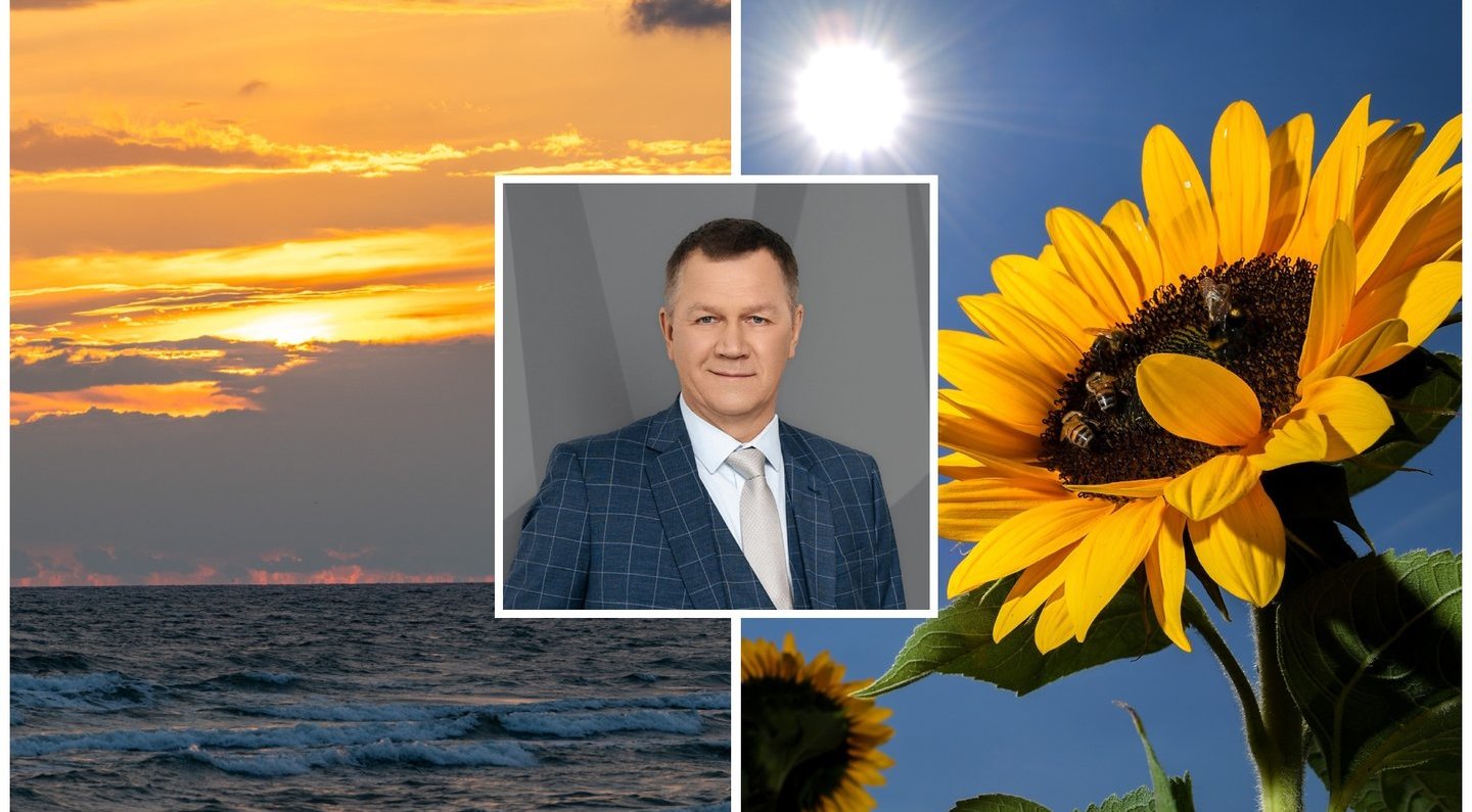 Naglis Šulija praneša – „rytoj kepins“: po karščio bangos – permainos 