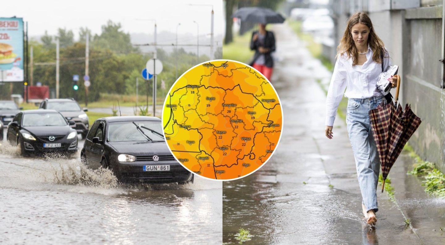 Lietuvoje – pirmieji rudens ženklai: orai bus vėsesni ir su lietumi