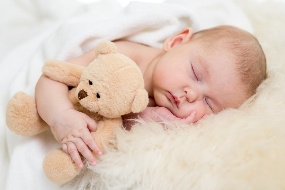Miegantis kūdikis (nuotr. Shutterstock.com)