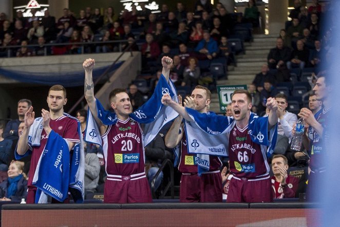 Panevėžiečiai keliauja į pusfinalį. (nuotr. Fotodiena.lt/Roko Lukoševičiaus)