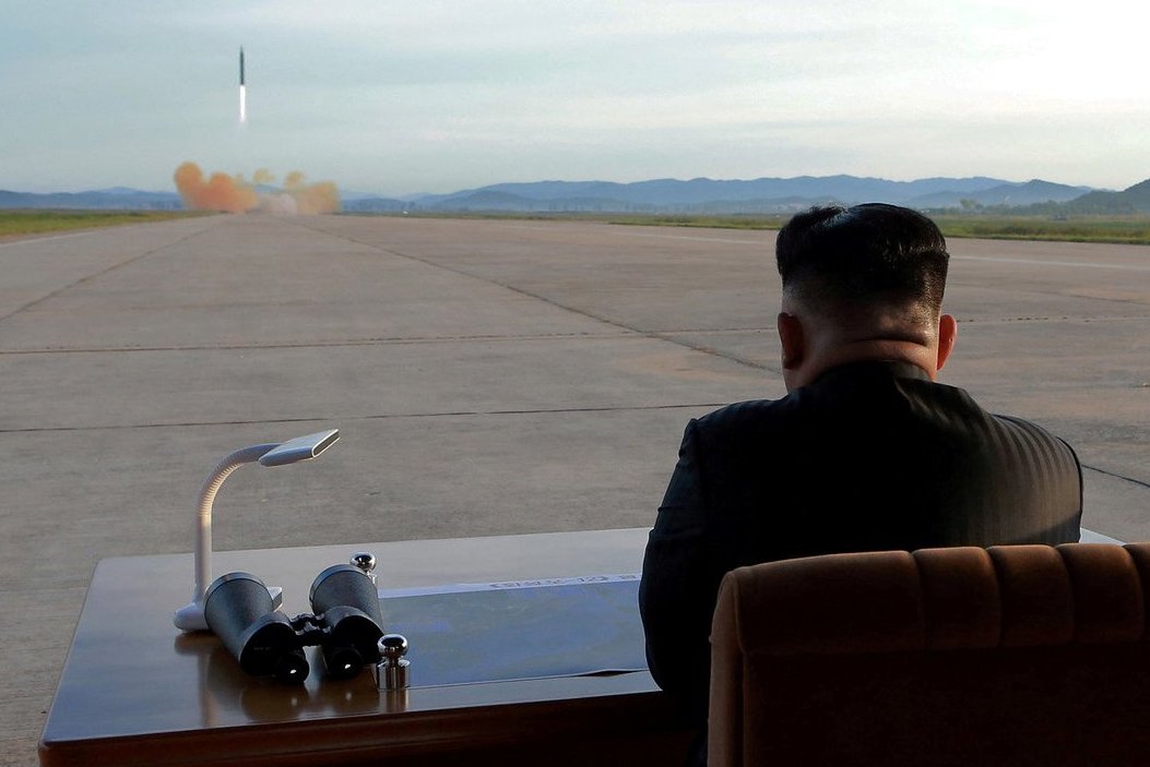 Šiaurės Korėjos raketos bandymai (nuotr. Scanpix)