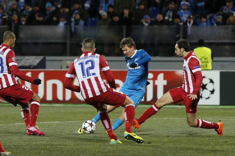 „Atletico“ – „Zenit“ dvikova (nuotr. SCANPIX)
