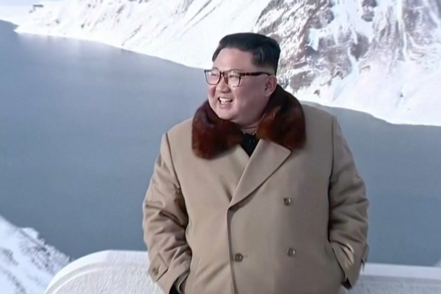 Kim Jong Unas (nuotr. stop kadras)