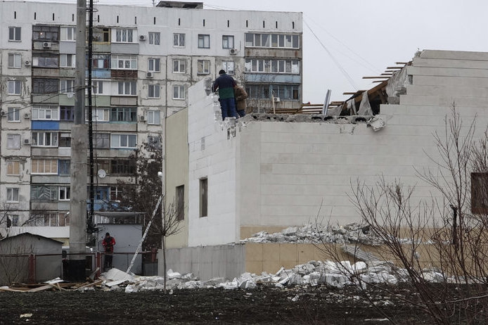 Raketų atakos Mariupolyje taikinys buvo civiliai gyventojai, sako JT (nuotr. SCANPIX)