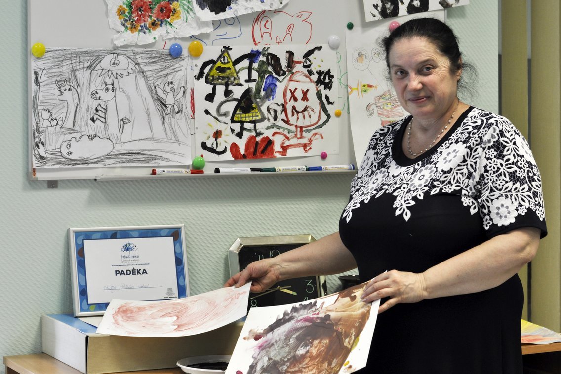 Violeta Janulevičiūtė – specialioji pedagogė, logopedė, saviraiškos specialistė. Nijolės Zenkevičiūtės nuotr.