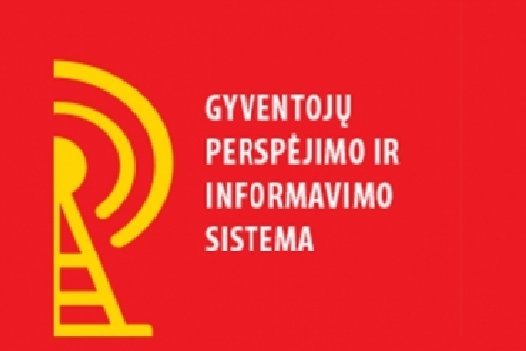 Gyventojų perspėjimo ir informavimo sistema (nuotr. Gamintojo)