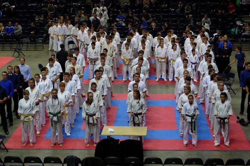 Lietuvos moksleivių kyokushin karate taurės varžybų finalas (nuotr. Organizatorių)