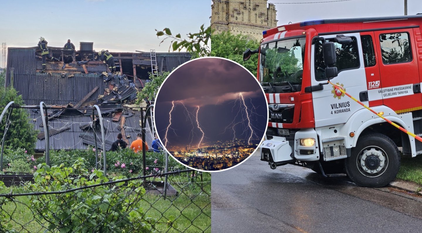 Įspėja apie labai smarkią audrą: štai, kur smogs stipriausiai