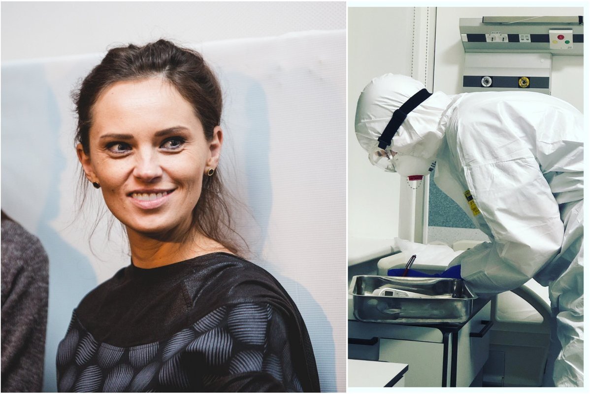 Justina Ragauskaitė užsikrėtė koronavirusu (tv3.lt fotomontažas)