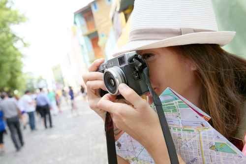 Turistė (nuotr. Fotolia.com)
