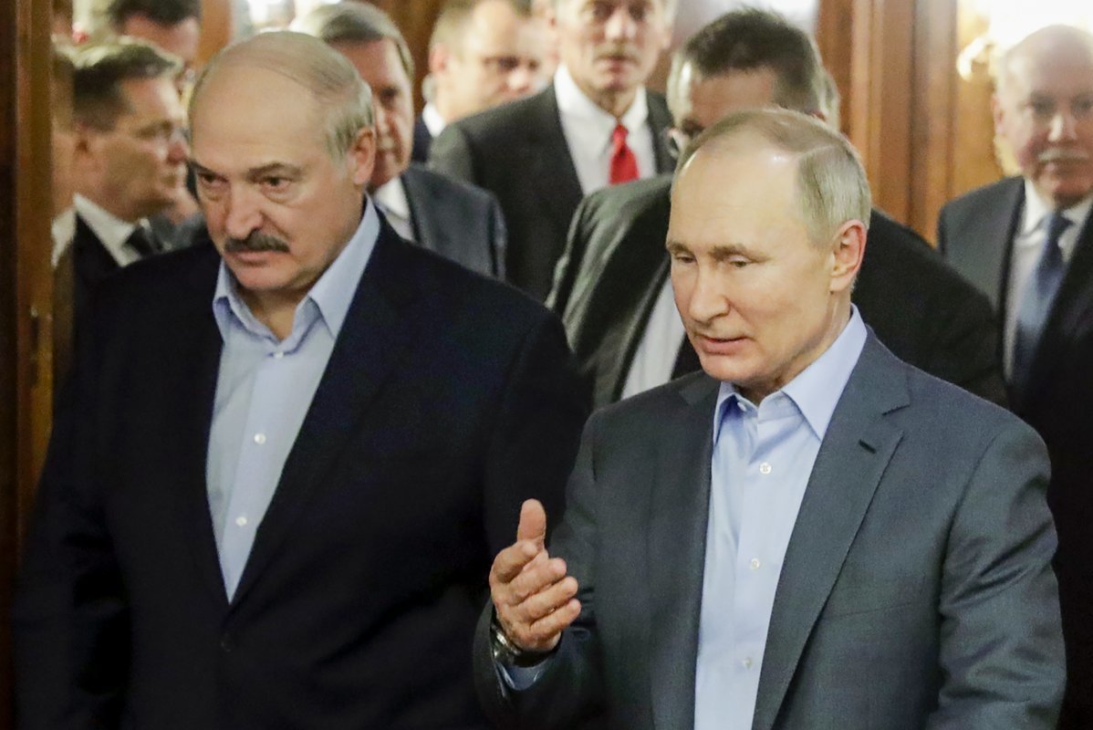 Aleksandras Lukašenka ir Vladimiras Putinas (nuotr. SCANPIX)