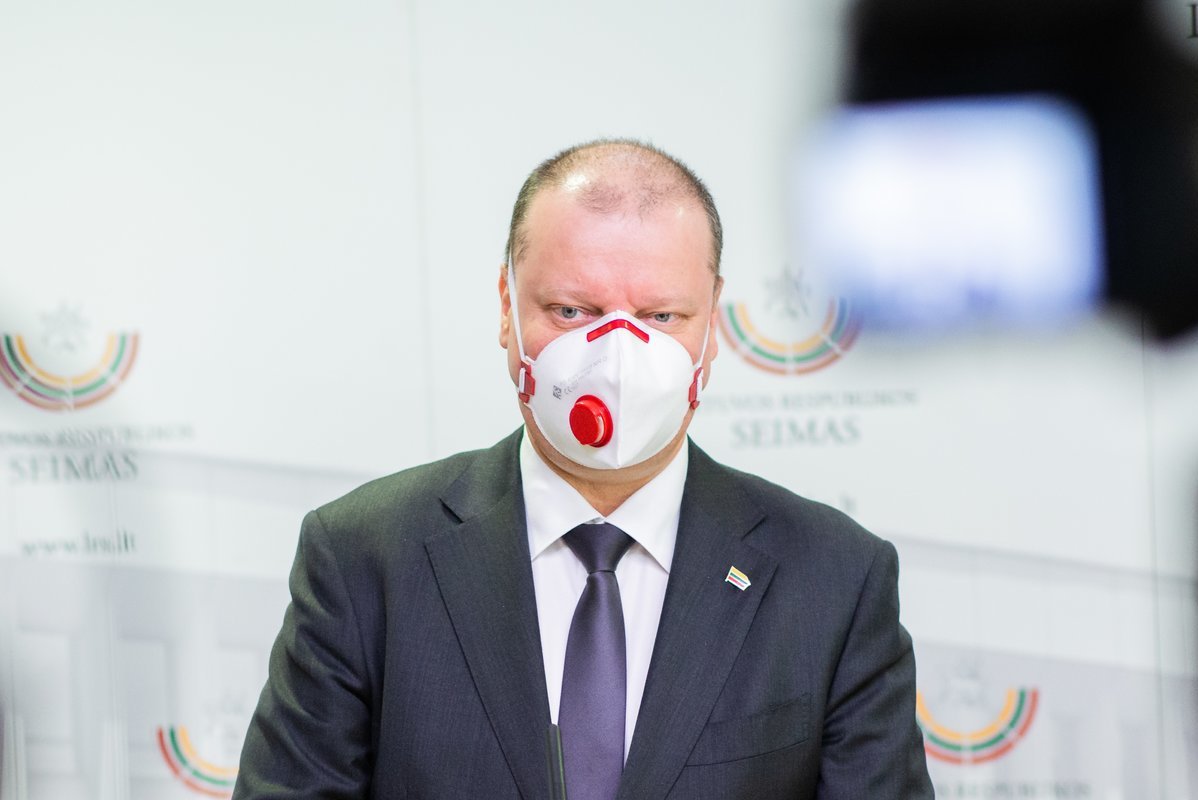 Saulius Skvernelis (nuotr. Fotodiena/Justino Auškelio)