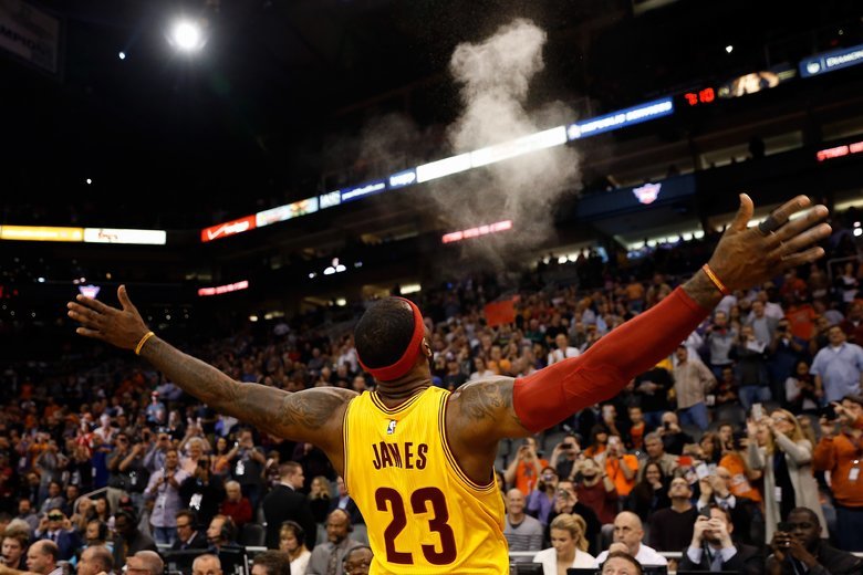 LeBronas Jamesas (nuotr. SCANPIX)