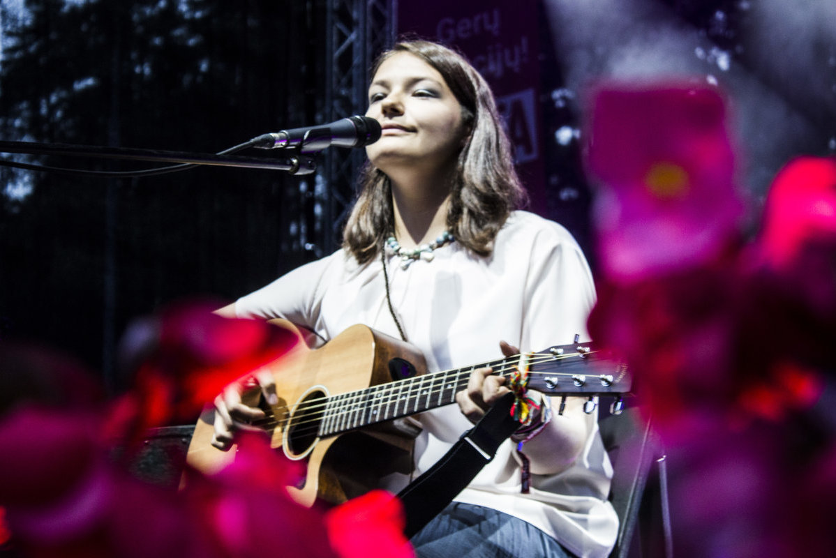 Bardų festivalis „Purpurinis vakaras“ (nuotr. Viktorijos Steniulytės)