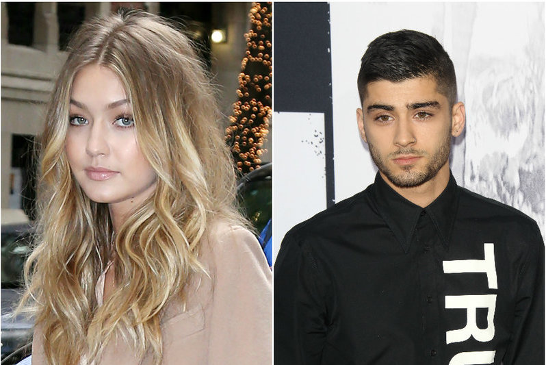 Zaynas Malikas, Gigi Hadid ir Joe Jonas (nuotr. Vida Press)