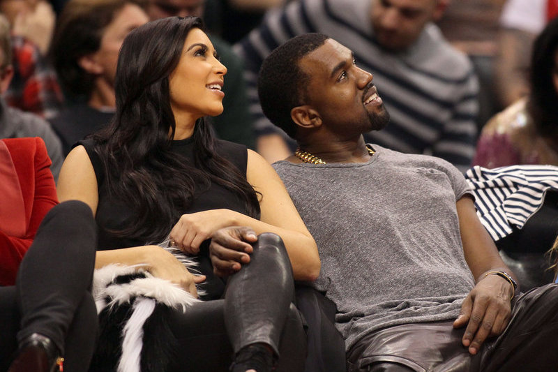 Kim Kardashian ir Kanye Westas (nuotr. SCANPIX)