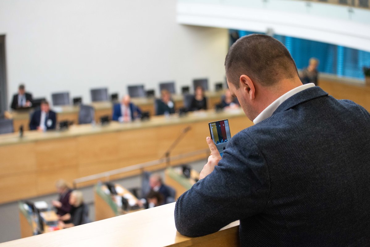 Seimas (nuotr. Fotodiena/Justino Auškelio)