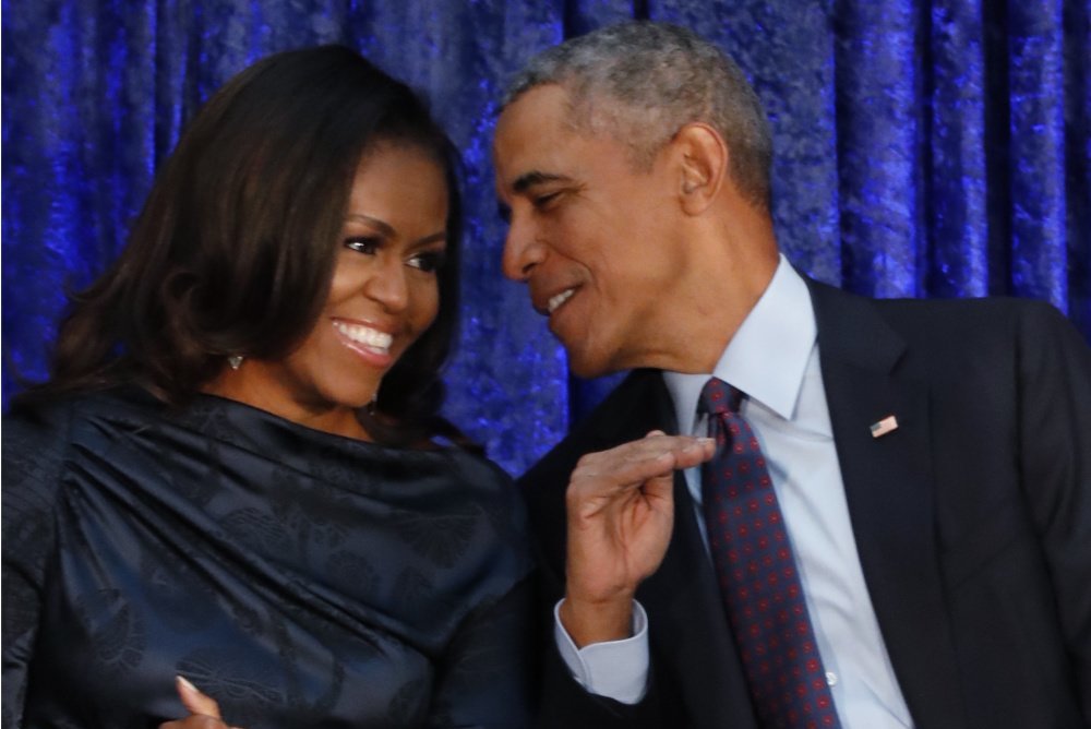 Michelle ir Barakas Obama (nuotr. SCANPIX)