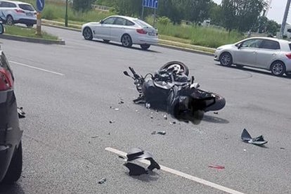 Avarija Klaipėdoje (nuotr. „Facebook“ grupės „Reidas“)