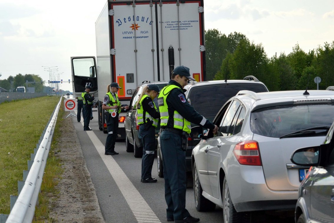 Penktadienio reidas Šiauliuose (nuotr. Policijos)