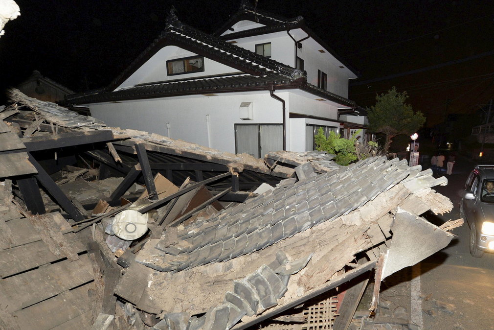 Žemės drebėjimas Japonijoje (nuotr. SCANPIX)
