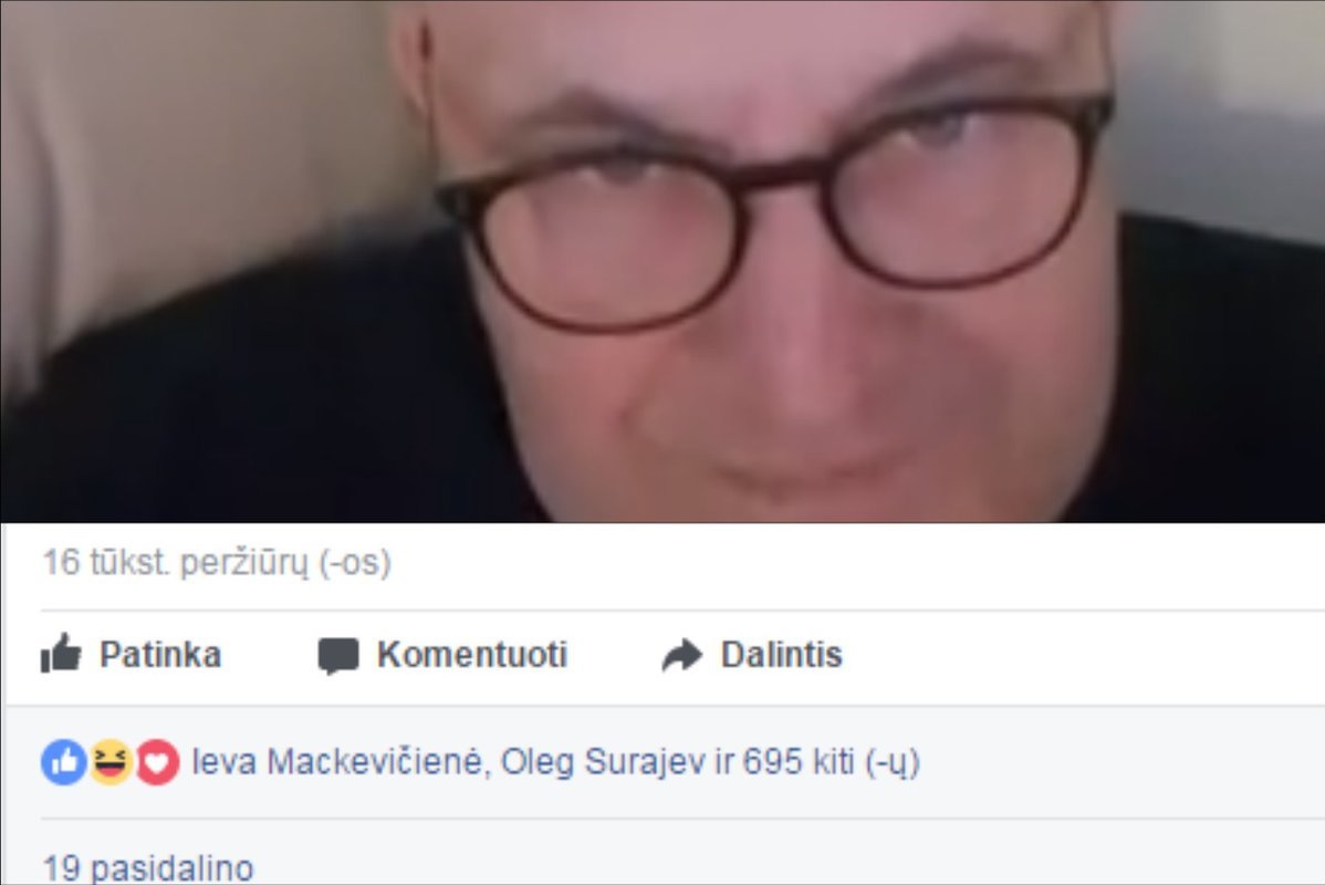 Artūras Orlauskas vėl tapo interneto sensacija: kvatoja ir garsenybės (nuotr. asm. archyvo)