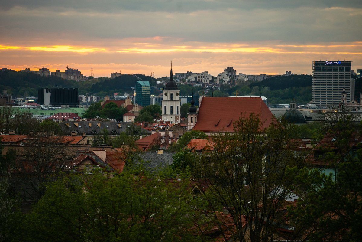 Lietuvos sostinė Vilnius (nuotr. Fotodiena/Justino Auškelio)