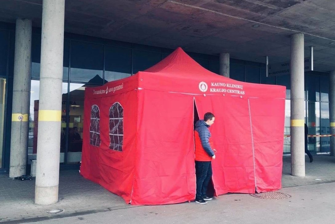 Kauno klinikų pasiruošimas koronavirusui ( nuotr. autorių)
