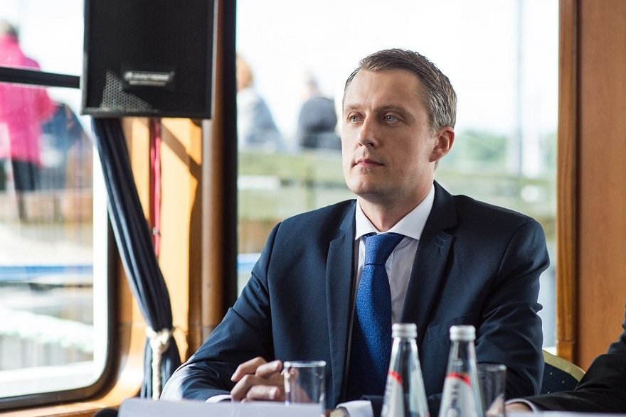 LR Energetikos ministras Žygimantas Vaičiūnas (nuotr. bendrovės)
