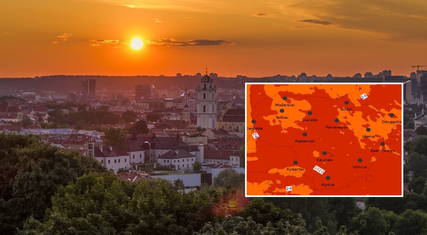 Rudens gaiva dar į langus nesibeldžia: oras kais it vasaros dieną