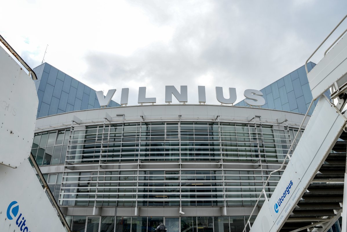 Lėktuvas, Vilniaus oro uostas (nuotr. fotodiena/Justino Auškelio)