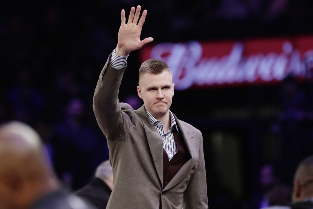 Kristapas Porzingis (nuotr. SCANPIX)