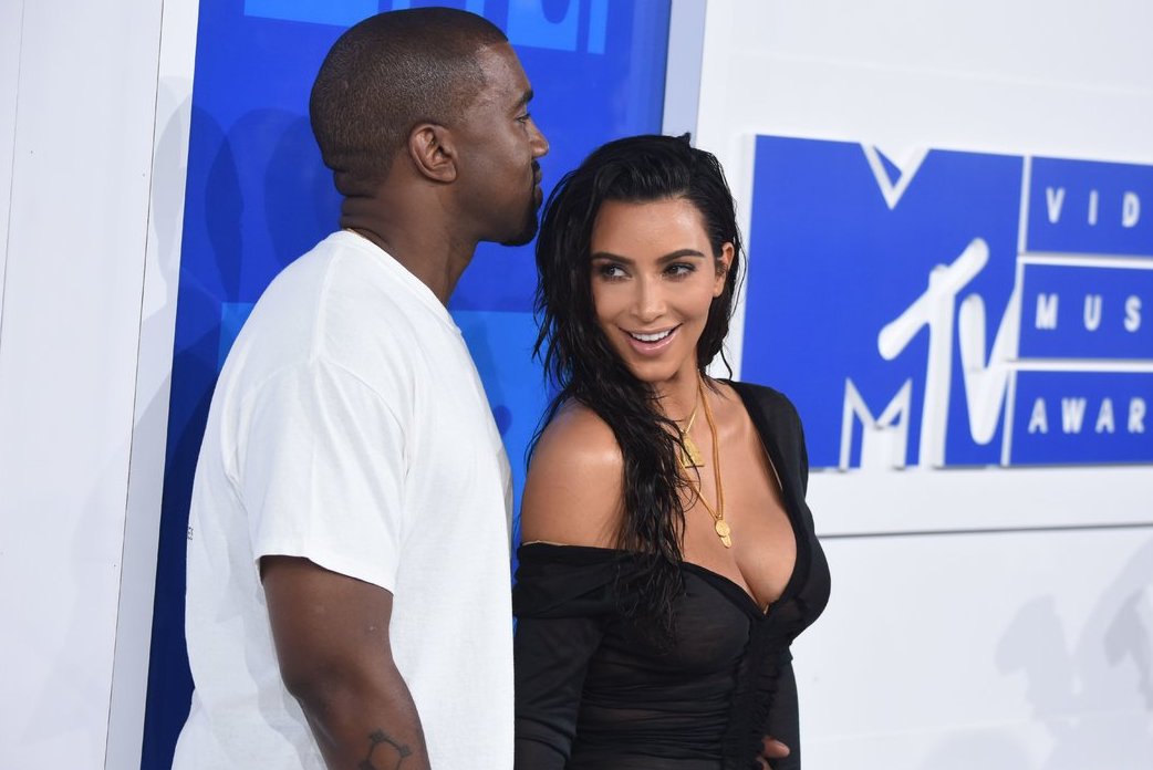 Kanye Westas ir Kim Kardashian (nuotr. Vida Press)