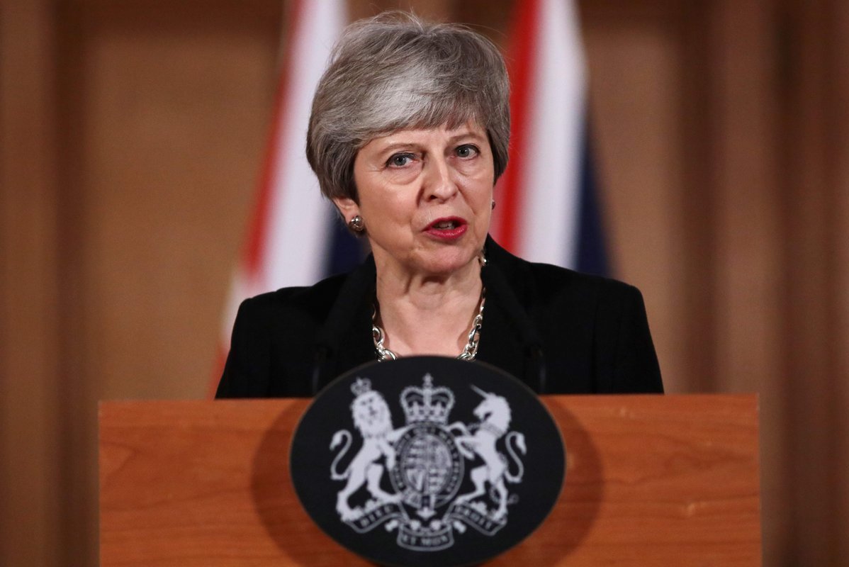 Theresa May (nuotr. SCANPIX)