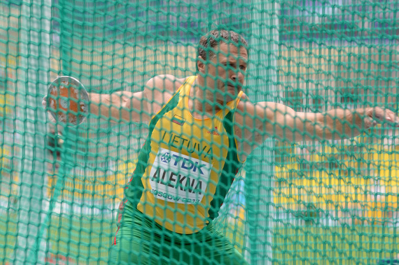 V. Alekna (nuotr. Alfredo Pliadžio / LAF)