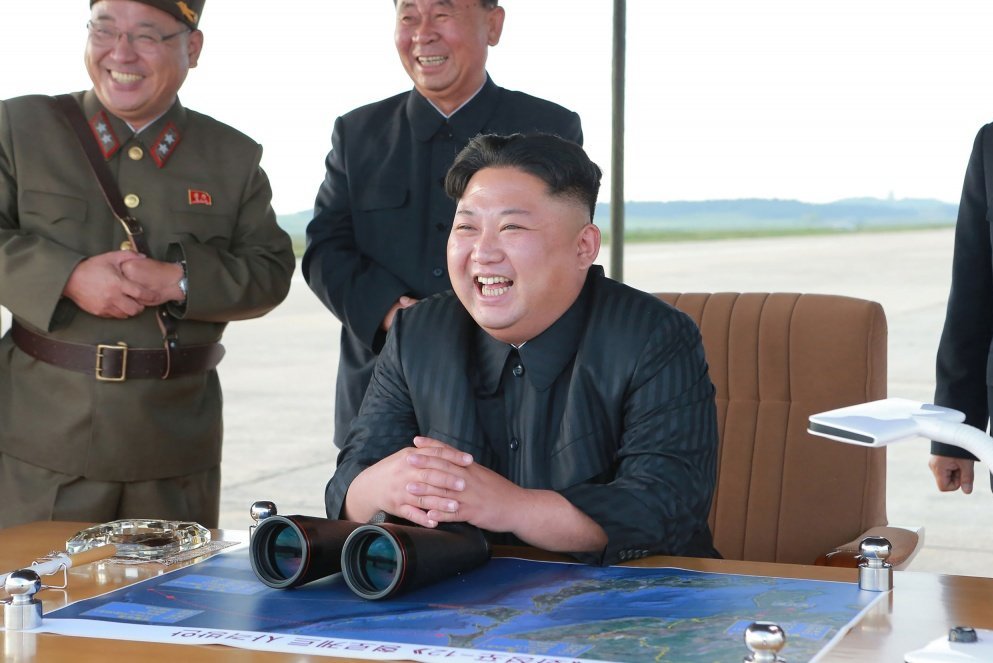 „Kim Jong-unas atrodo psichologiškai pasirengęs konfliktui“ (nuotr. SCANPIX)