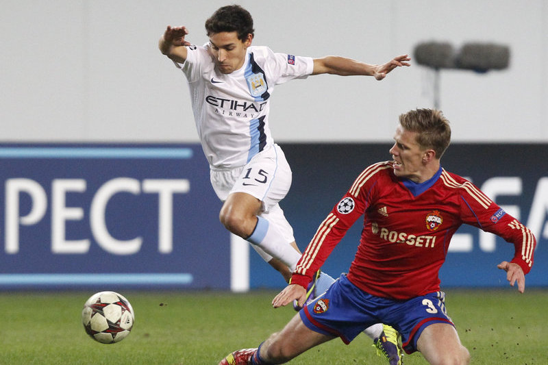 CSKA – „Manchester City“ dvikova (nuotr. SCANPIX)