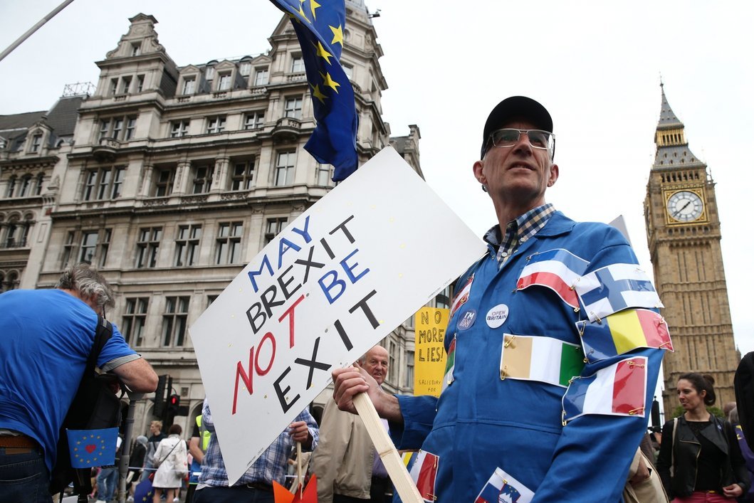 Tikrasis Brexit veidas: gali laukti ekonominė griūtis (nuotr. SCANPIX)