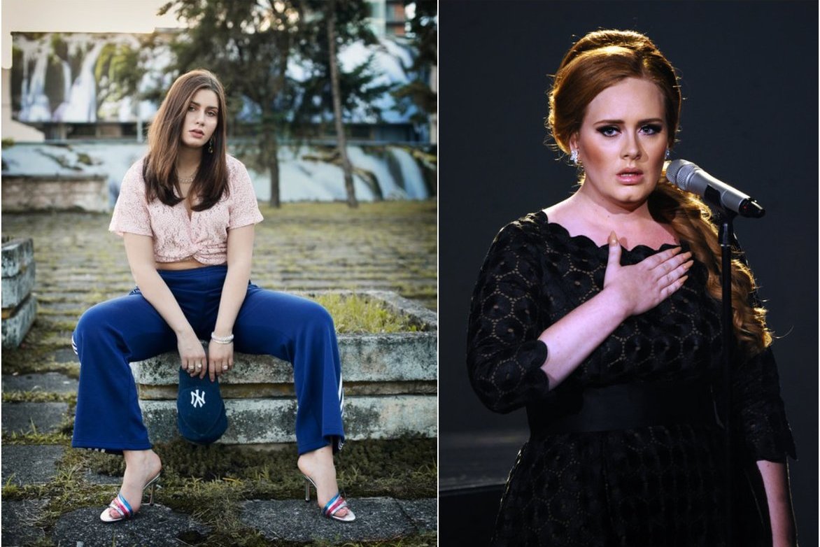 Lietuvė perdainavo Adele dainą (tv3.lt fotomontažas)