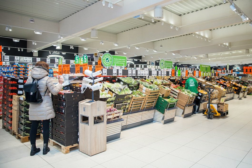 Lidl'o daržovių turgelis (nuotr. bendrovės)