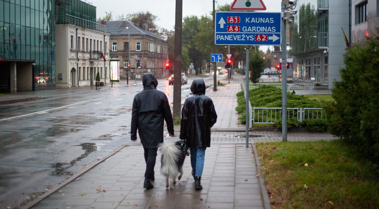 Ruduo primins apie save: kris temperatūra, lis lietus