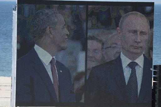 B. Obama ir V. Putinas aptars situaciją Irake, Sirijoje ir Ukrainoje (nuotr. SCANPIX)