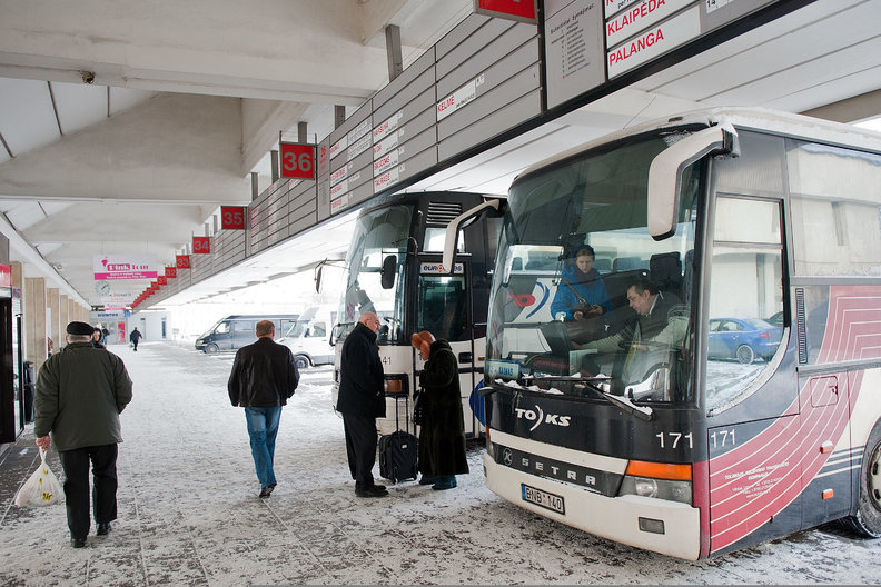 Vilniaus autobusų stotis (nuotr. Fotodiena.lt/Audriaus Bagdono)