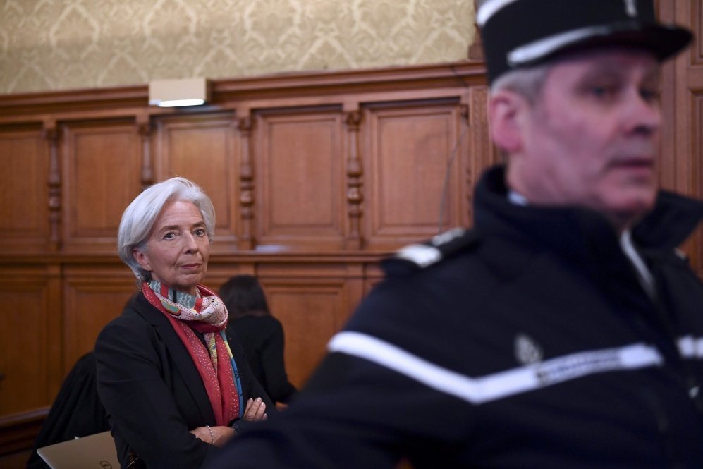 TVF vadovė Christine Lagarde pripažinta kalta dėl aplaidumo (nuotr. SCANPIX)