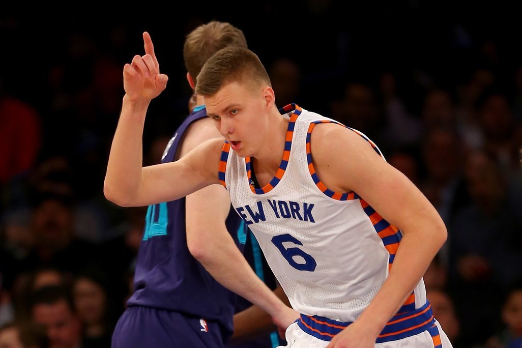 Kristapas Porzingis (nuotr. SCANPIX)