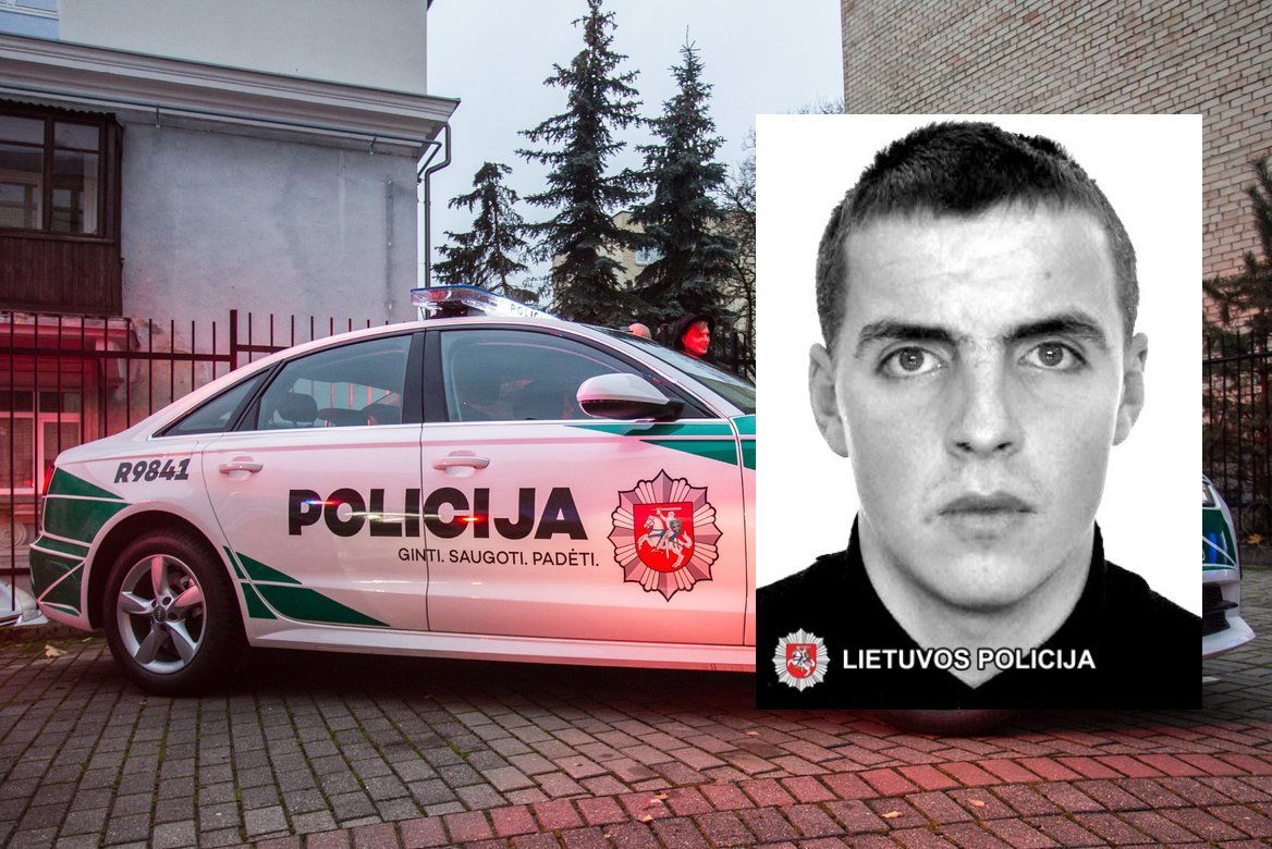Policija ieško asmens (tv3.lt fotomontažas)