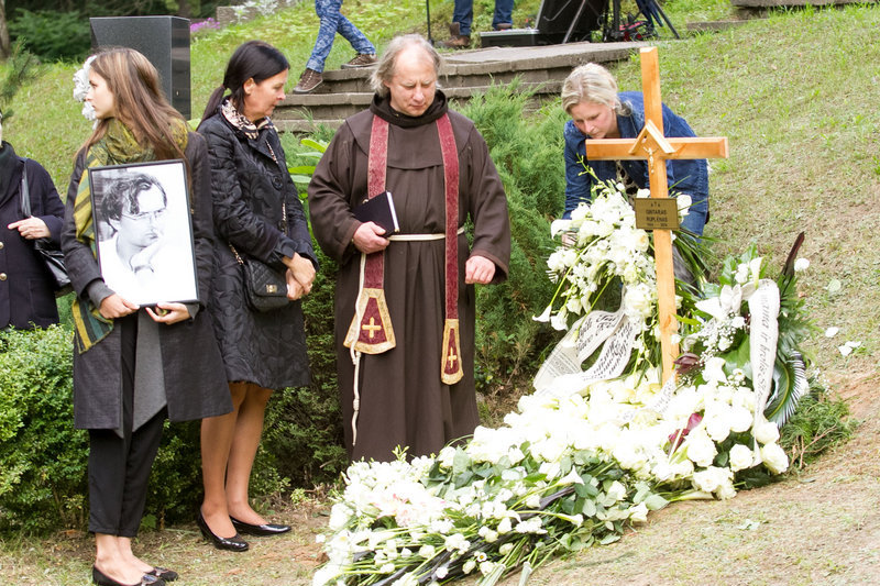 Gintaro Ruplėno laidotuvės (nuotr. Balsas.lt/Ruslano Kondratjevo)